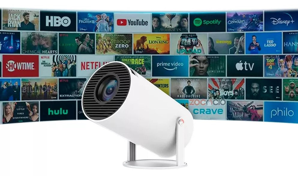 🖥️✨ Mini Proyector Portátil – ¡Tu cine en casa al instante!