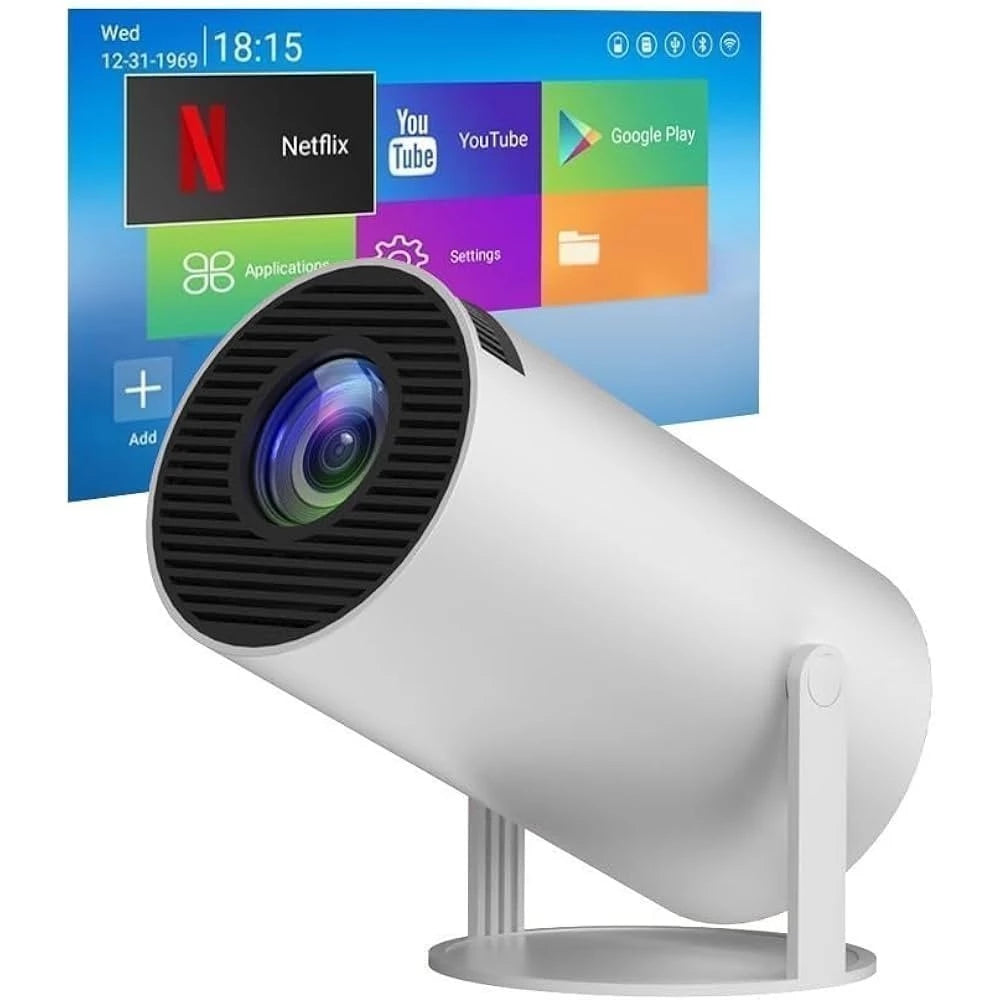 🖥️✨ Mini Proyector Portátil – ¡Tu cine en casa al instante!